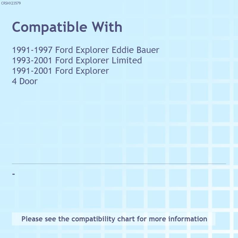 Replacement Passenger Side Right Dog Leg (See compatibility Chart)