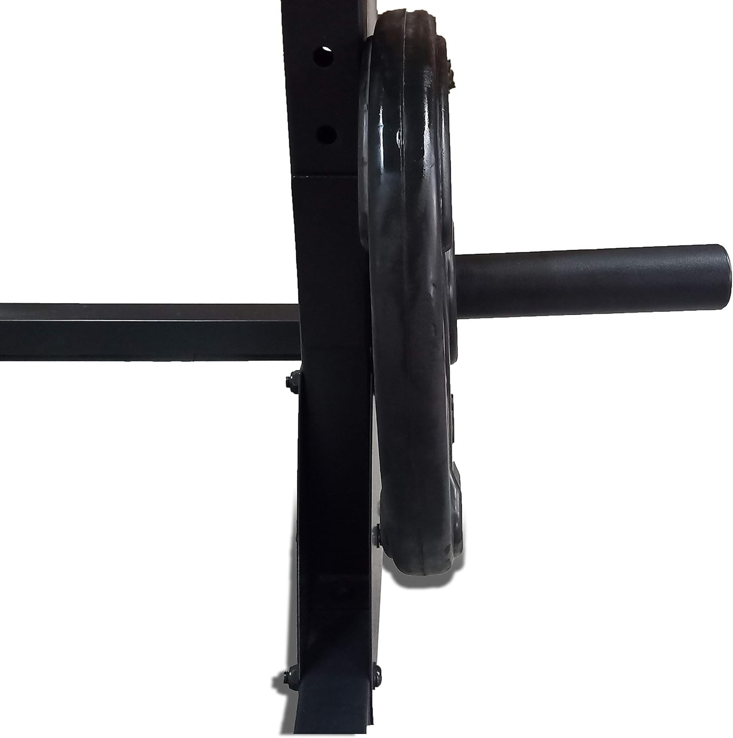 Adjustable Olympic Weight Plate Holders for Power Rack - Space-Saving Design
