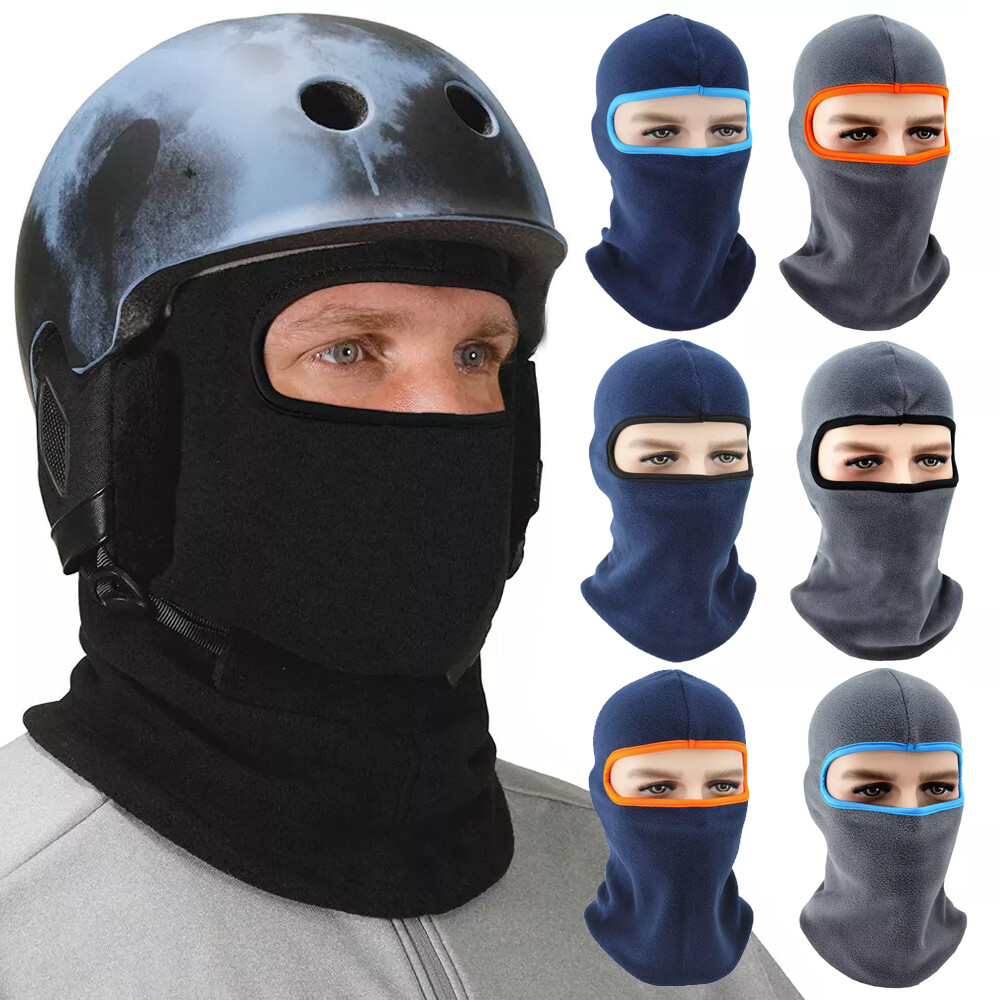 Winter Windproof Balaclava Ski Mask Fleece Thermal Full Face Mask for Men Women