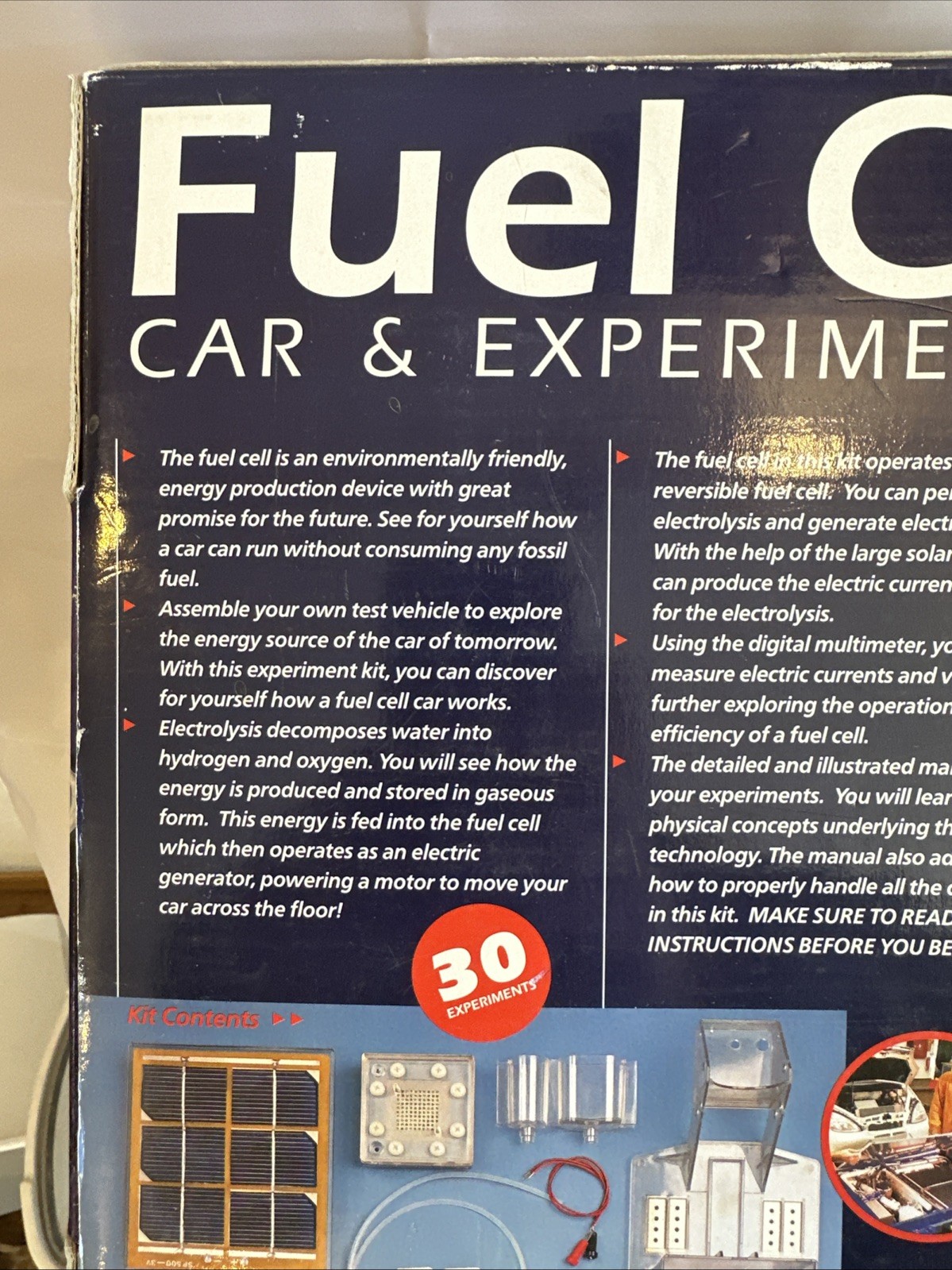 Thames & Kosmos Fuel Cell Car & Experiment Kit – Open Box (Inner Kit Sealed)