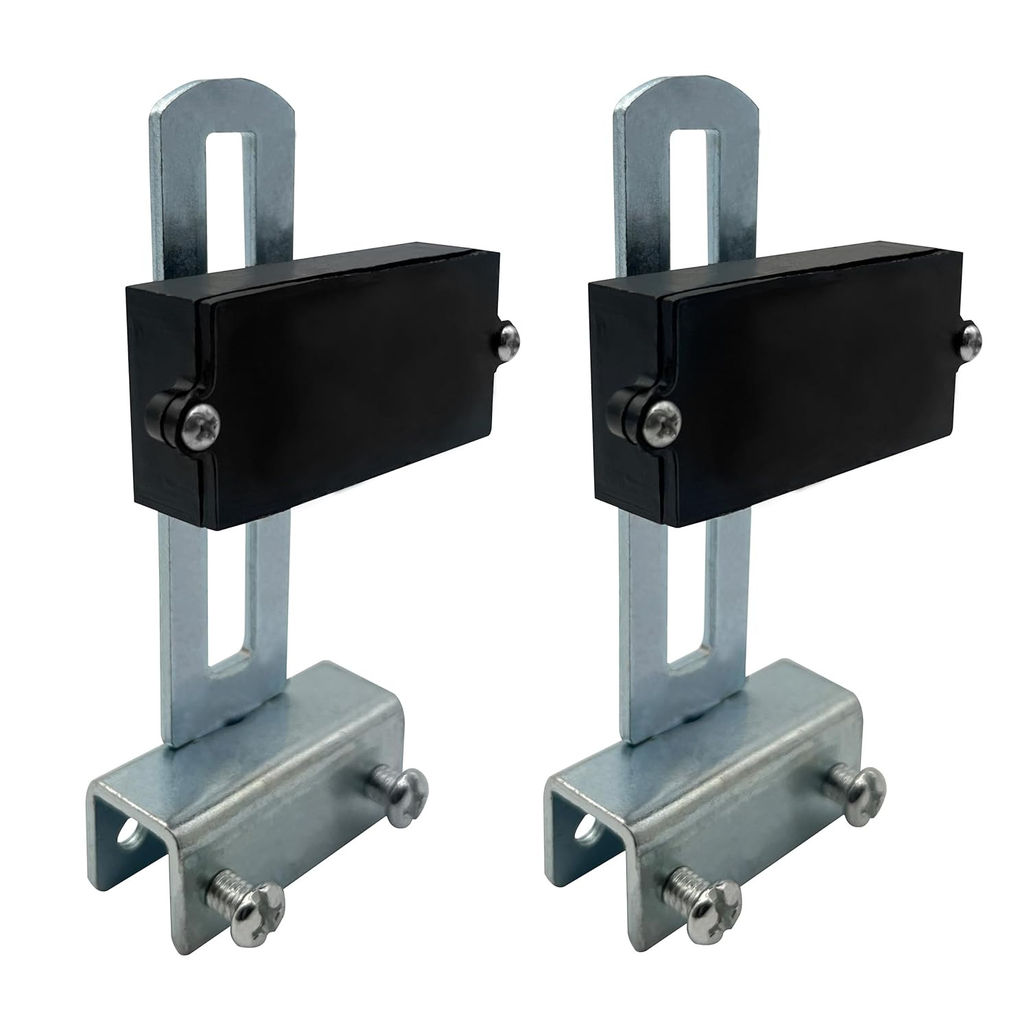 2 Pack Limit Switch Magnet for Automatic Sliding Gate Opener Black and Silver