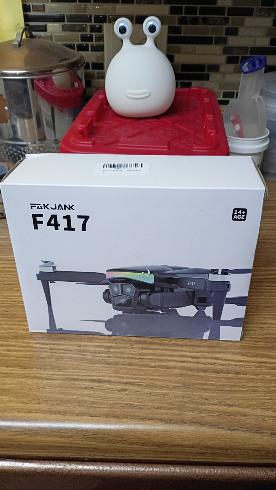 Fakjank F417 Quadcopter Drone HD Camera Brushless Motor WiFi FPV Remote Control