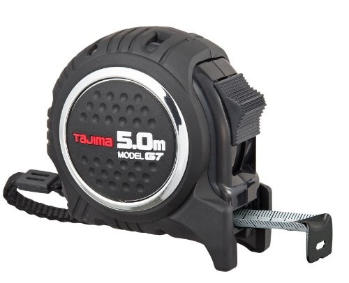 Tajima G7 Lock 19 G7L1950 Black 5m x 19mm Tape Measure NEW