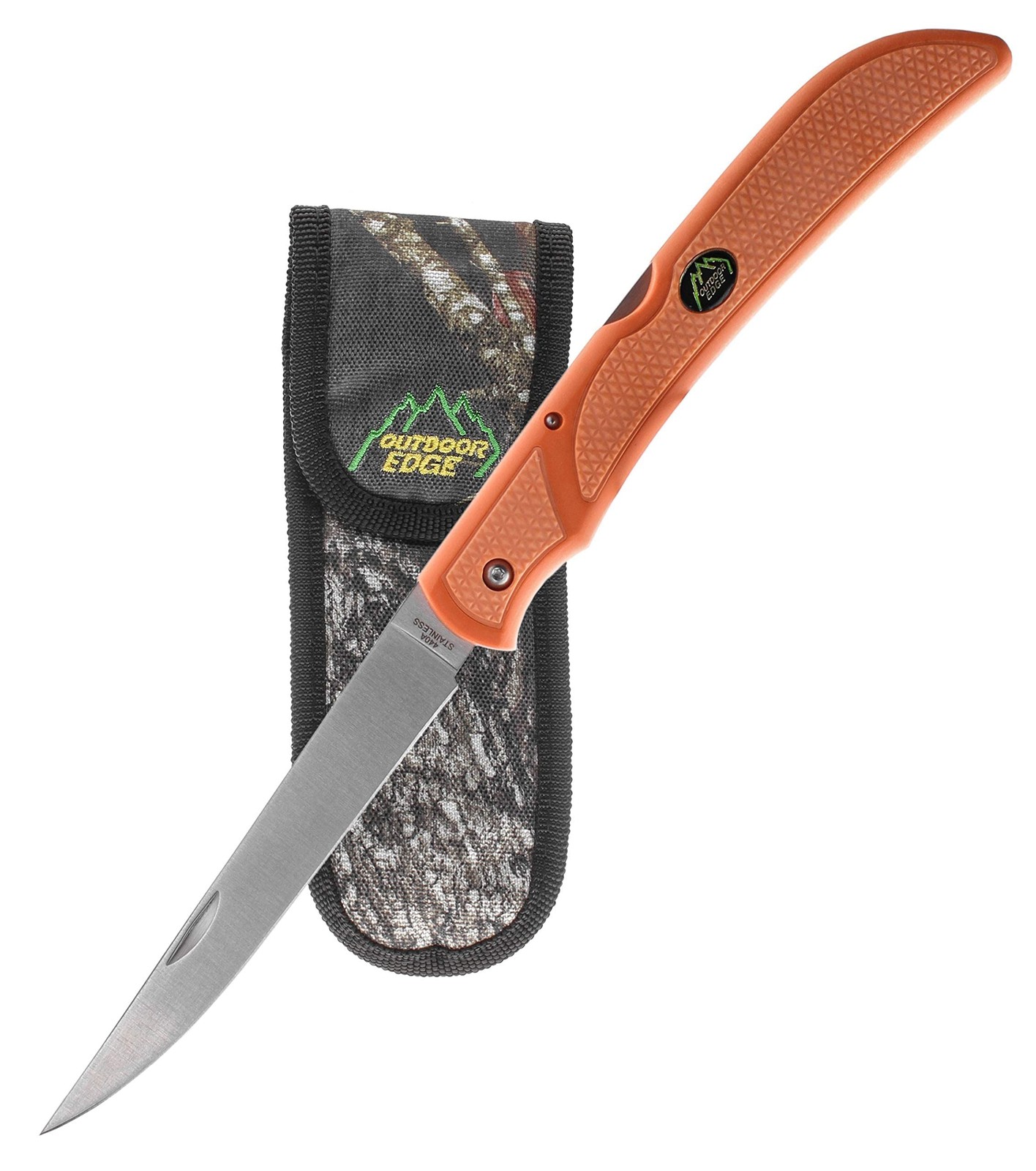 Outdoor Edge Fish Bone - Folding Fillet Knife 5.0 440A Stainless Steel Blade