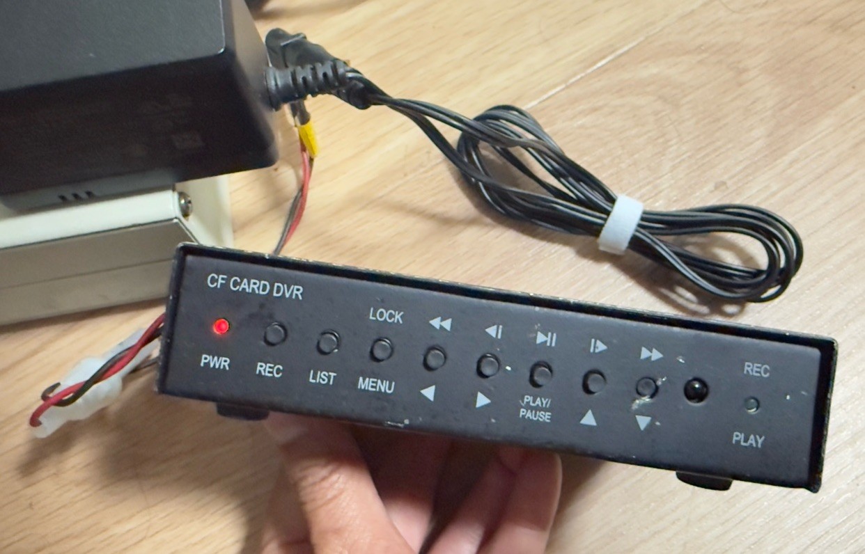 Clover 1CH Mobile Digital Video Recorder DVR - For Parts / One Button Broken