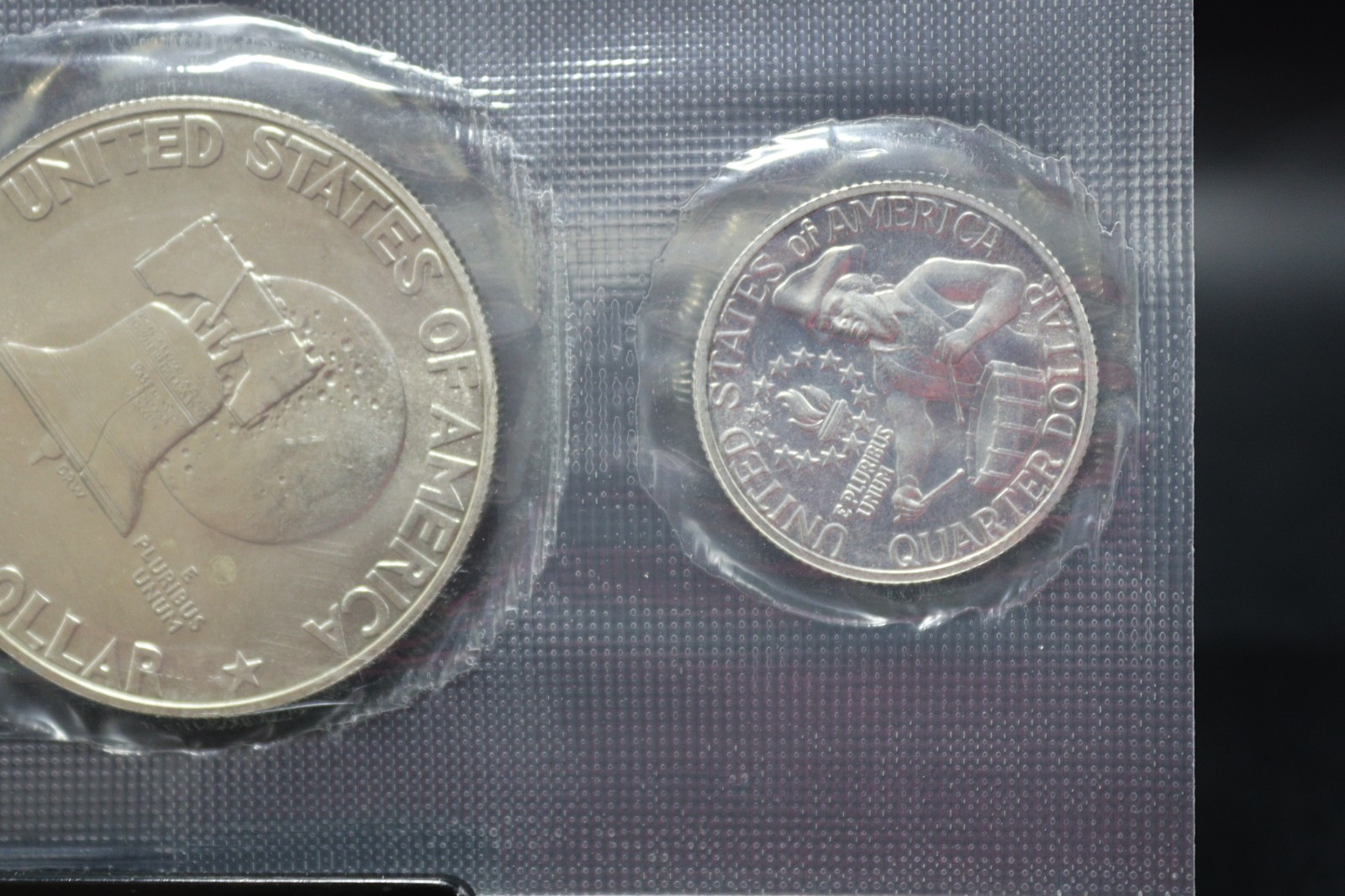 1776-1976 Silver Bicentennial 3 Coin Silver UNC Set