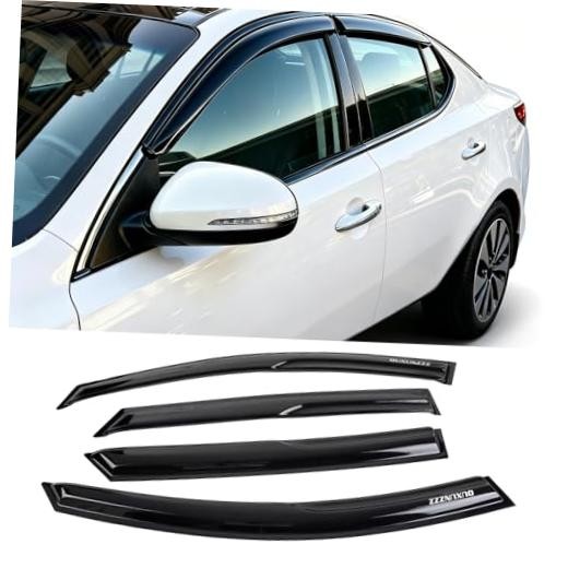 Outside Mount Side Window Visors Vent Rain Guards for Kia K5 2021-2026