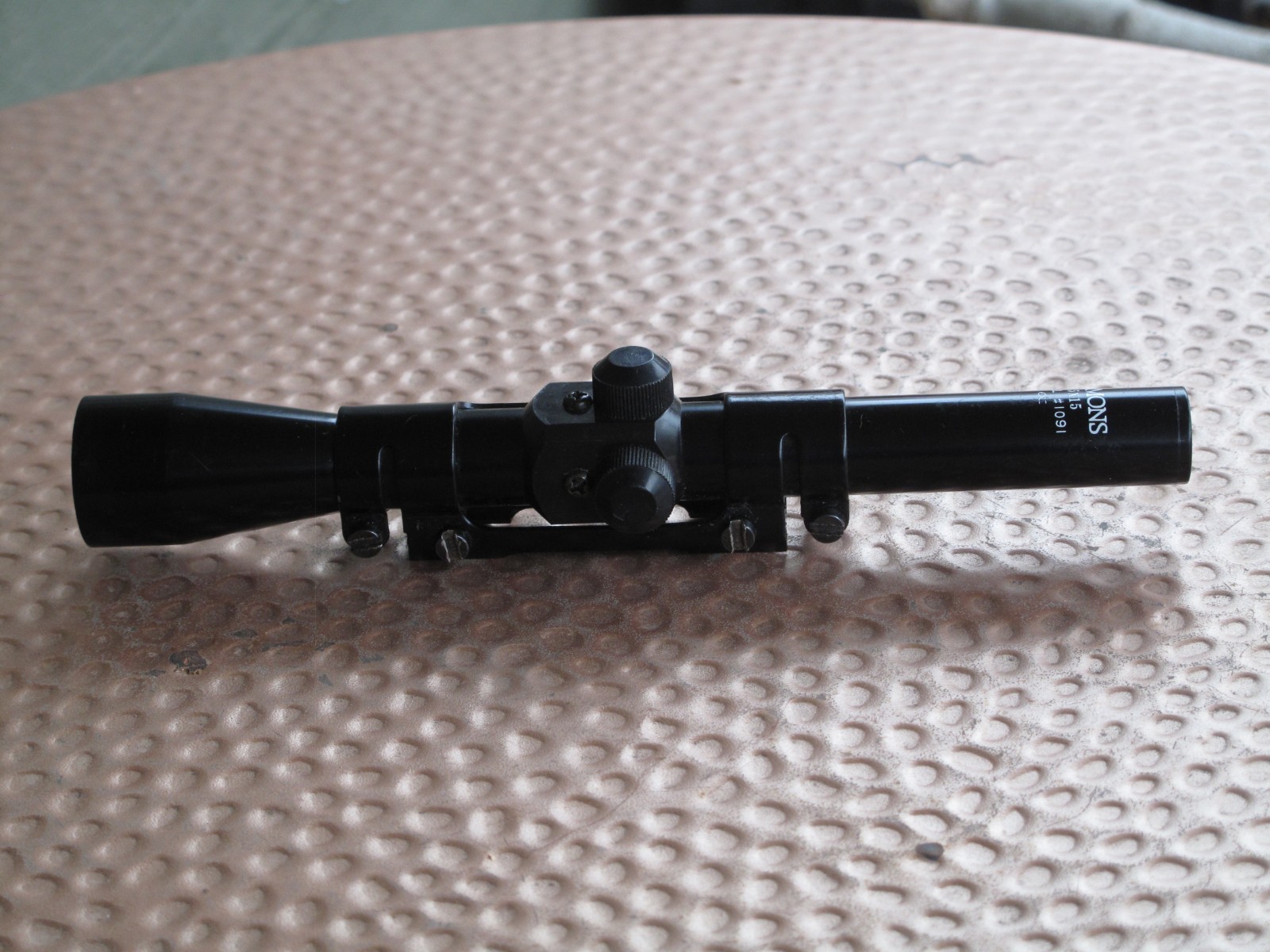 Simmons 1.5 x 15 Pistole Scope, for 22, Model 1091, Vintage