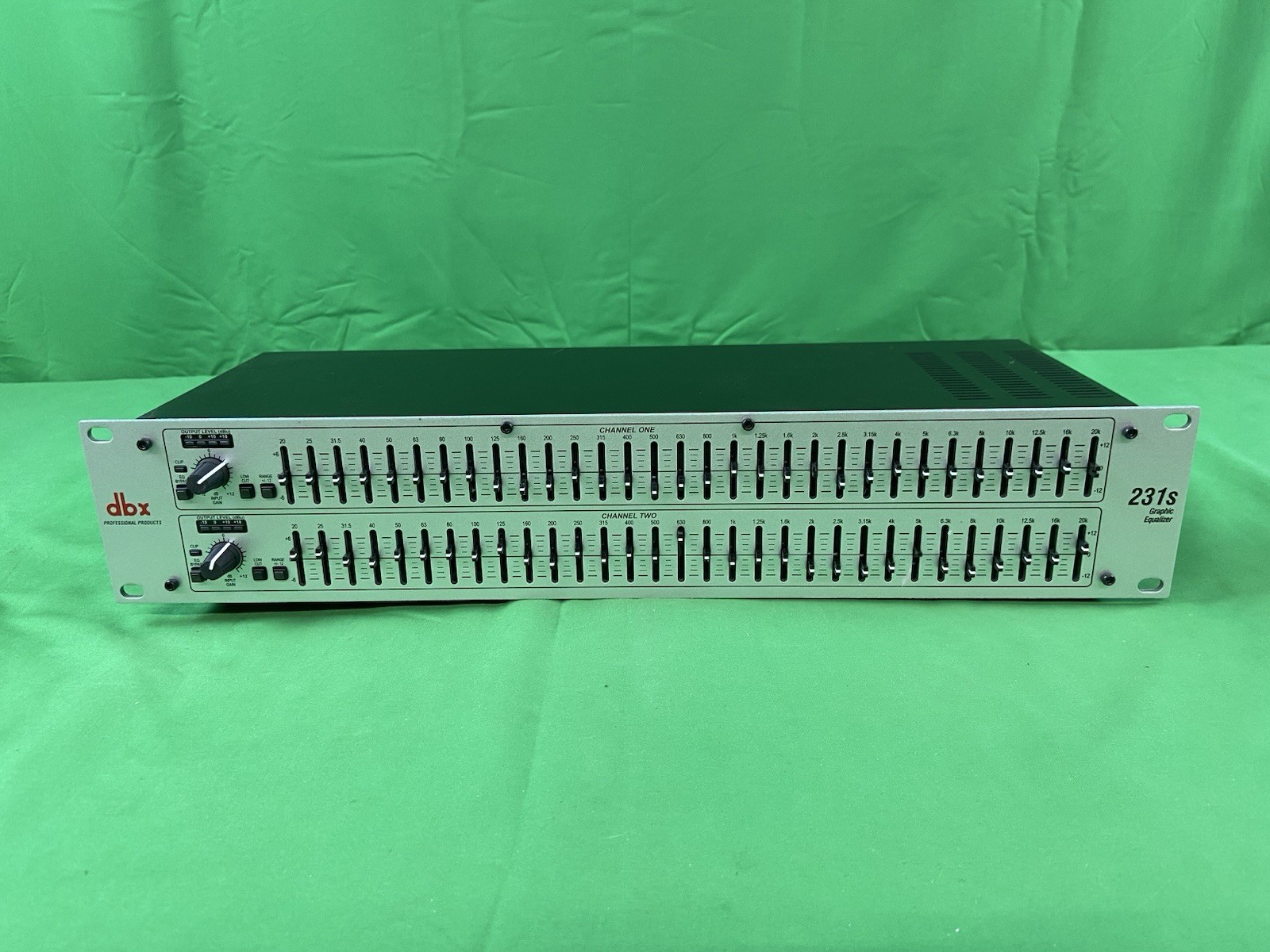 DBX 231s Dual Channel 31-Band Graphic Equalizer
