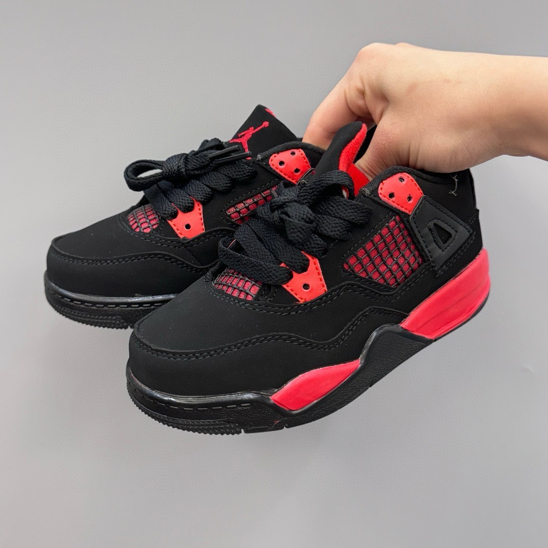 Jordan 4 Retro "Red Thunder" Kids Size US (8C-3Y)