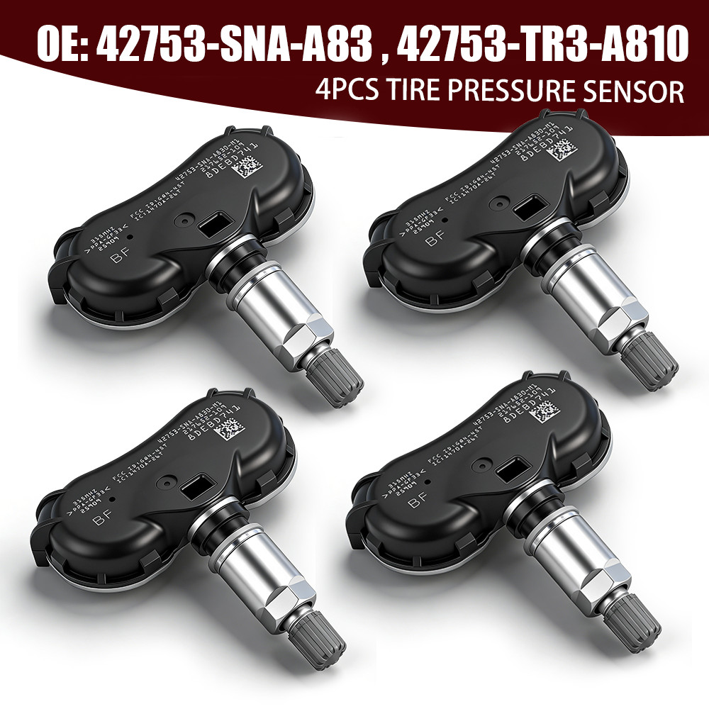 4Pcs OEM 42753SNAA83 TPMS Tire Pressure Monitoring Sensor for HONDA CIVIC CR-Z