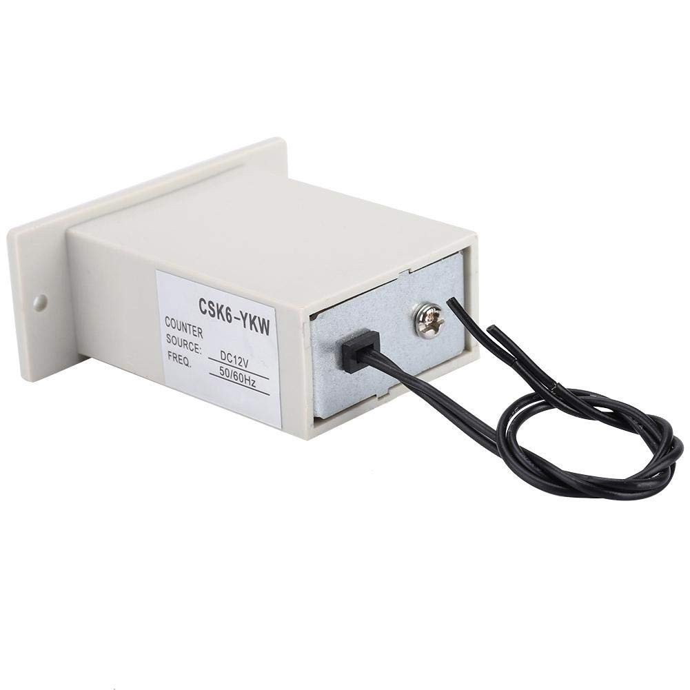Counter Electromagnetic Totalizer CSK6-YKW Counter DC 12V Electronic for MINI