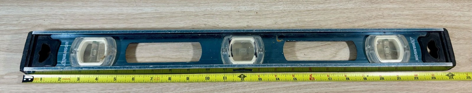 Swanson Tool 24-Inch  Aluminum I-Beam Bubble Level (G)
