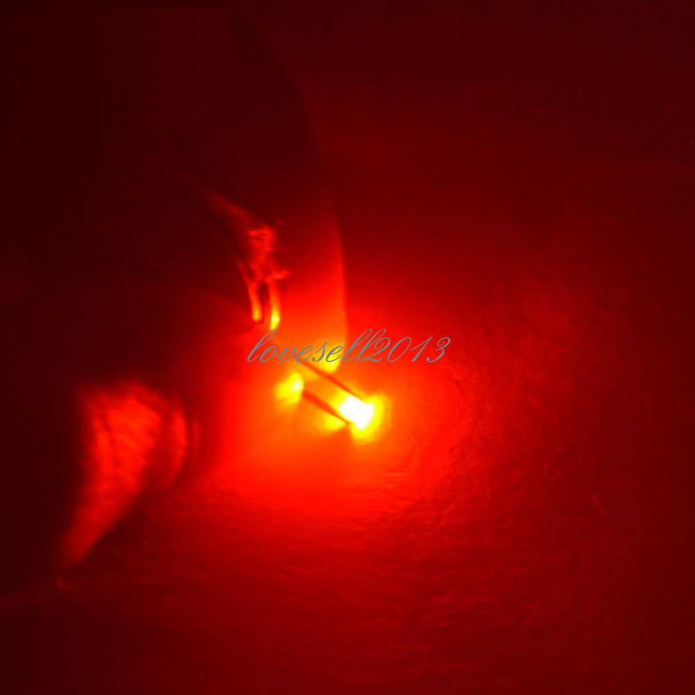 100Pcs SMD SMT 0603 Series LED Super Ultra Bright Red Color Light DIY Lamp NEW