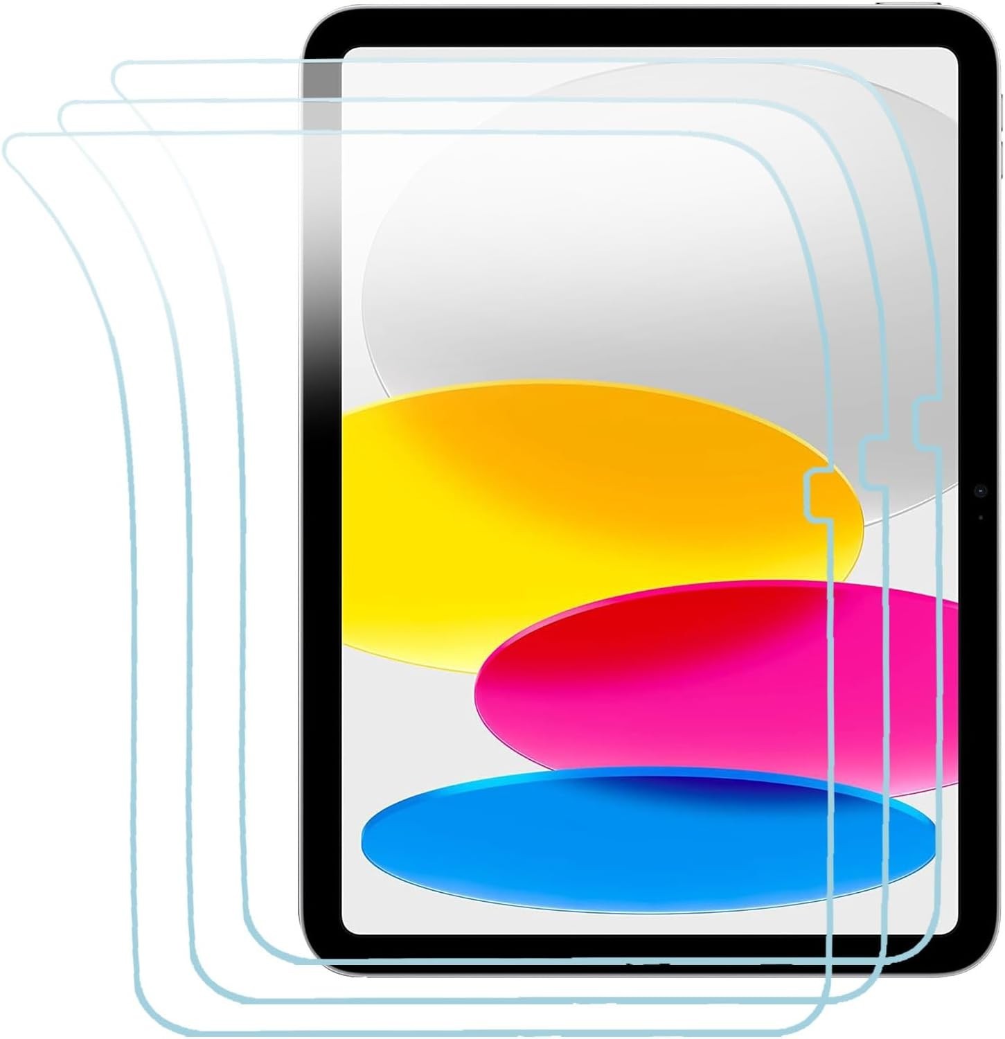 3-Pack Clear Screen Protector for iPad A16 11" (11th Gen)/iPad 10.9"(10th Gen)