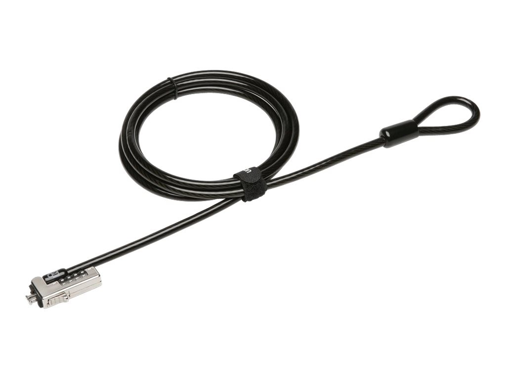 Kensington Slim Combo Lock w/Ultra Cable for Standard Slot (K60628WW)