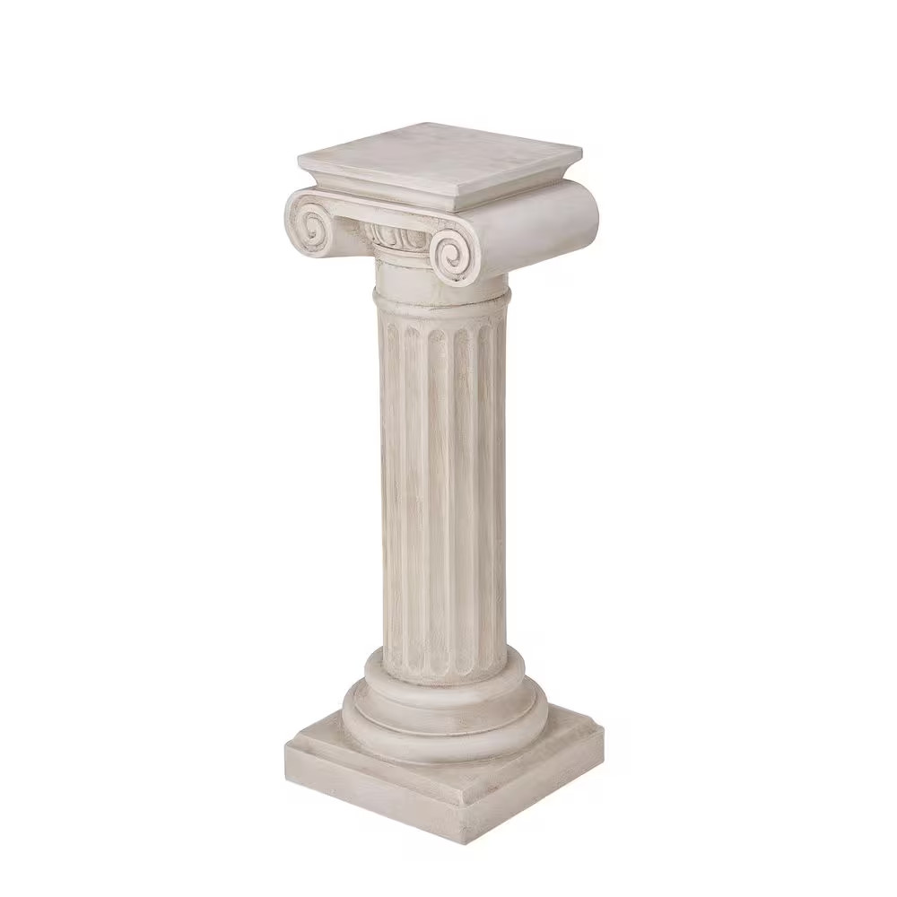 Irvell Indoor&Outdoor MGO Roman Pillar Classic Decorative Column Plant Stand, An