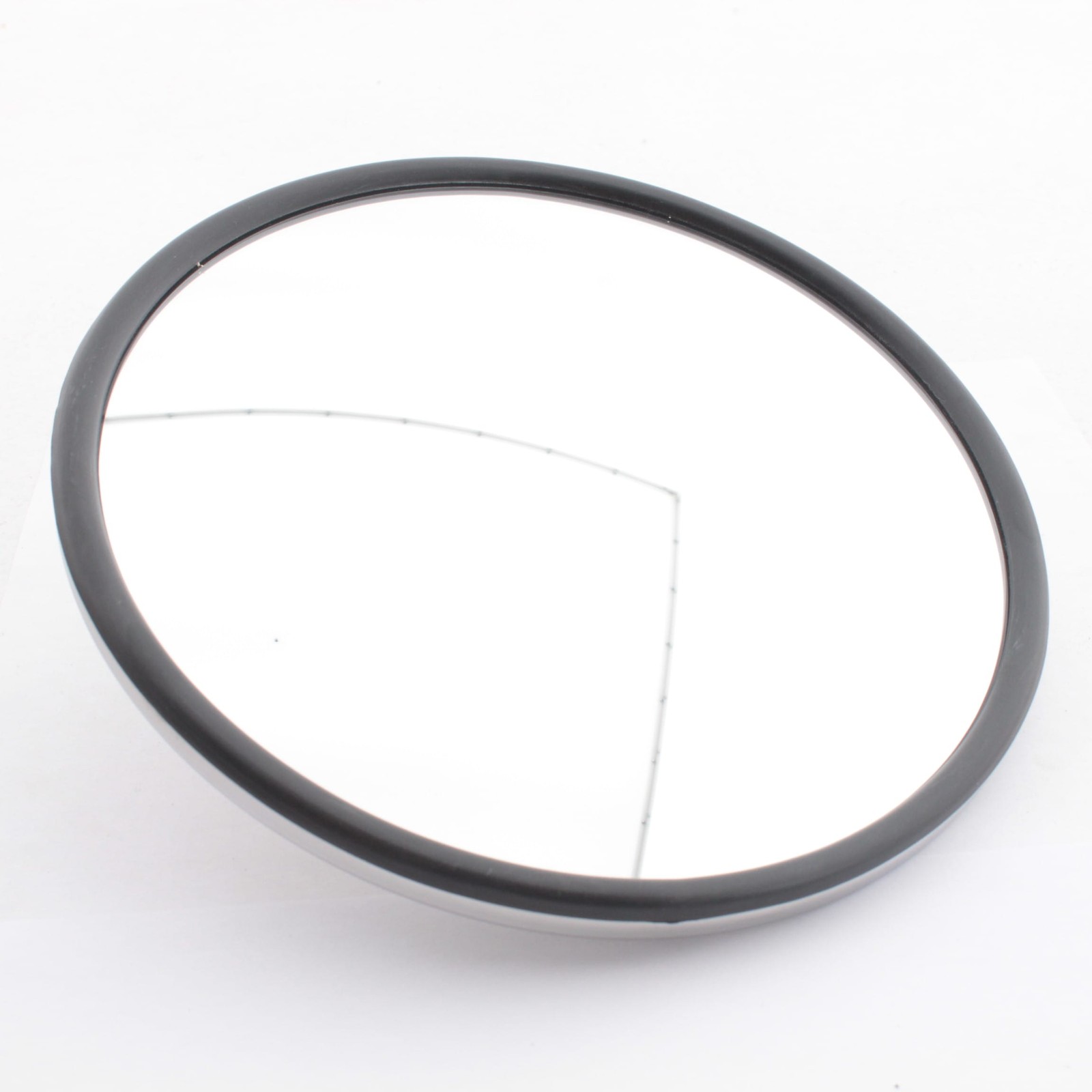Grote 12293 Stainless Steel 8" Round Convex Mirror w/ Center-Mount Ball-Stud