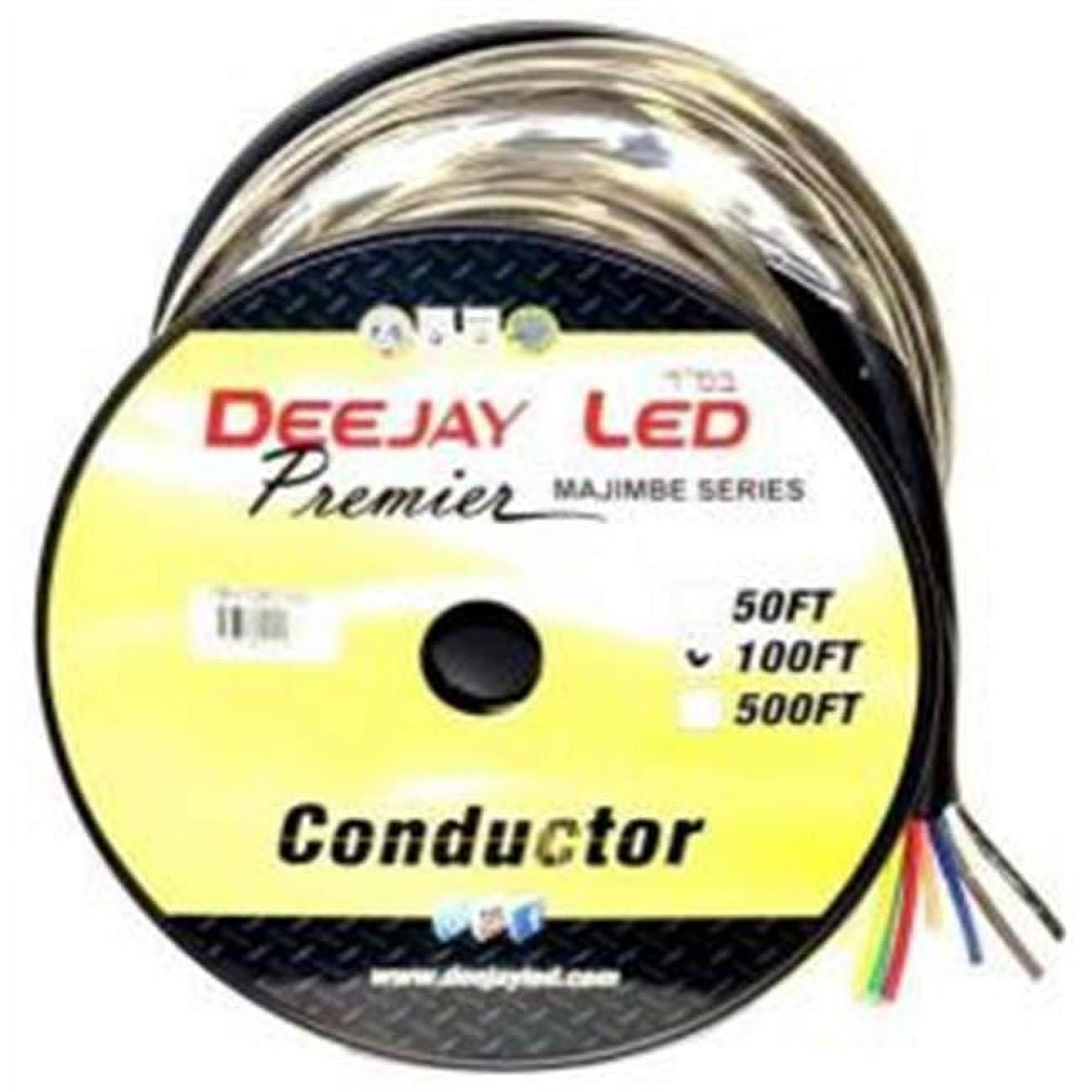 DeeJay TBH128C100 100 ft. 8-Conductor 12 Gauge Stranded Cable with Single...