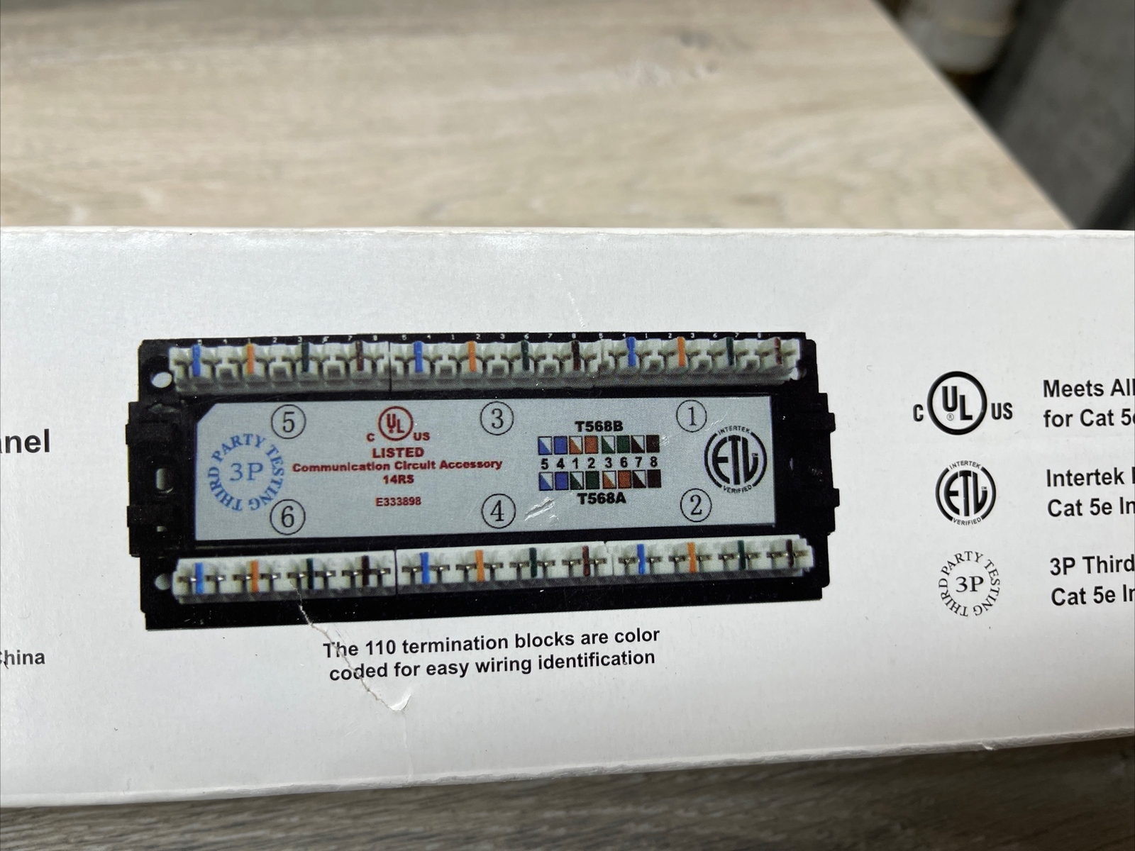 DataComm Electronics CAT5e 24 Port Patch Panel