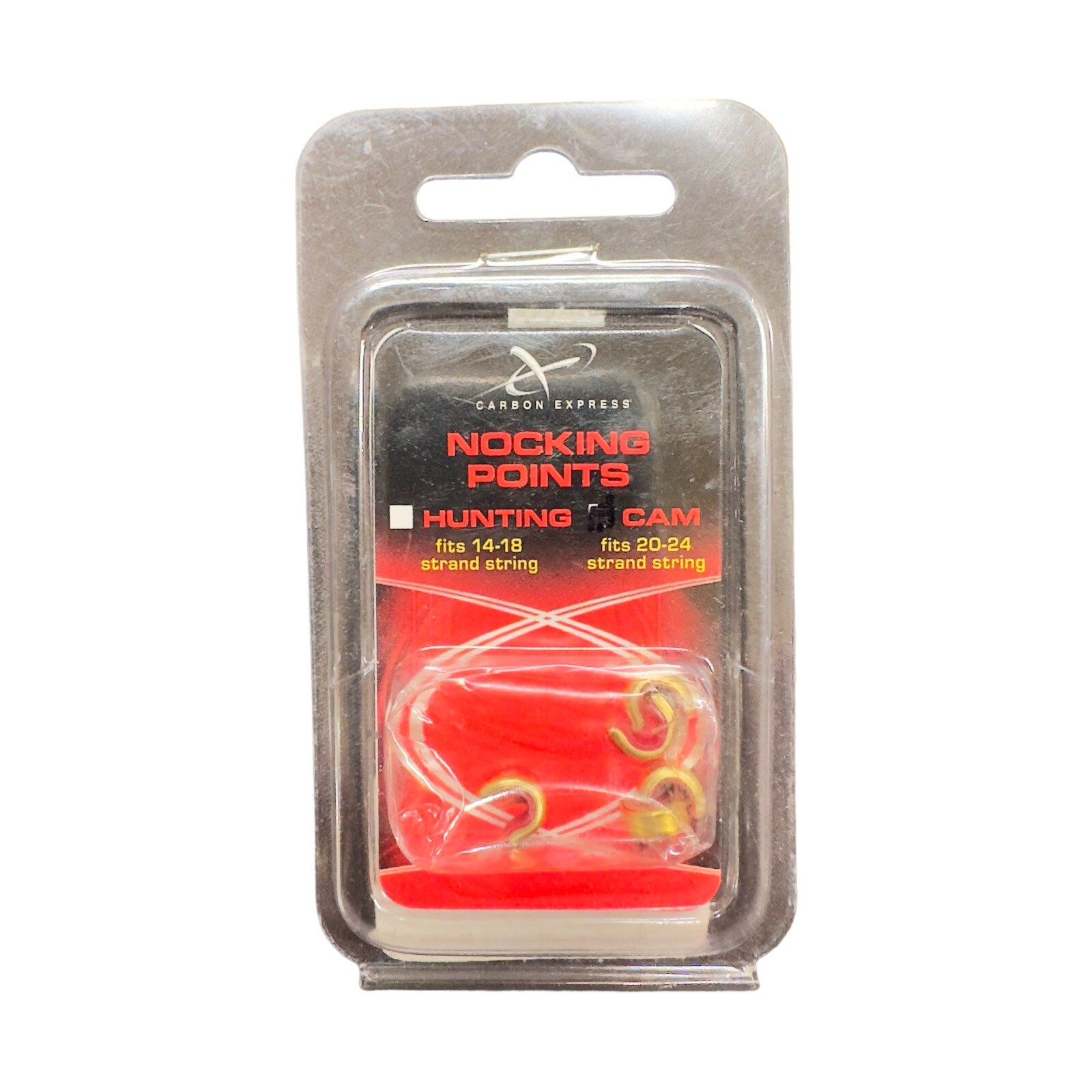 Carbon Express Cam Nocking Points - Red 5-Pack #57519