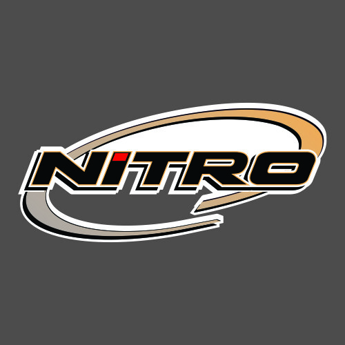Nitro Performance Carpet Graphic Decal Sticker for Fishing Bass Boats 700-115
