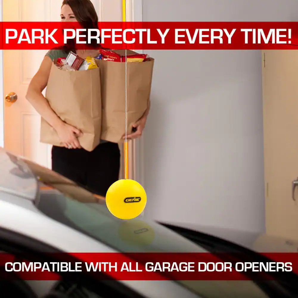 Yellow Garage Doorstop Parking Indicator Sensor Easy Installation Parking Aid