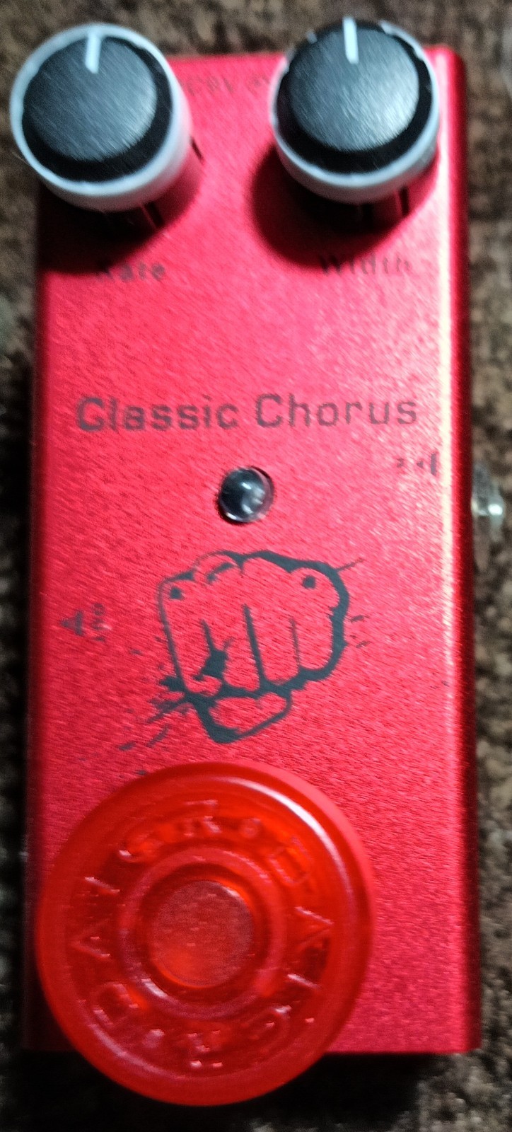 Classic Chorus Guitar Effect Pedal True Bypass (Red 05)