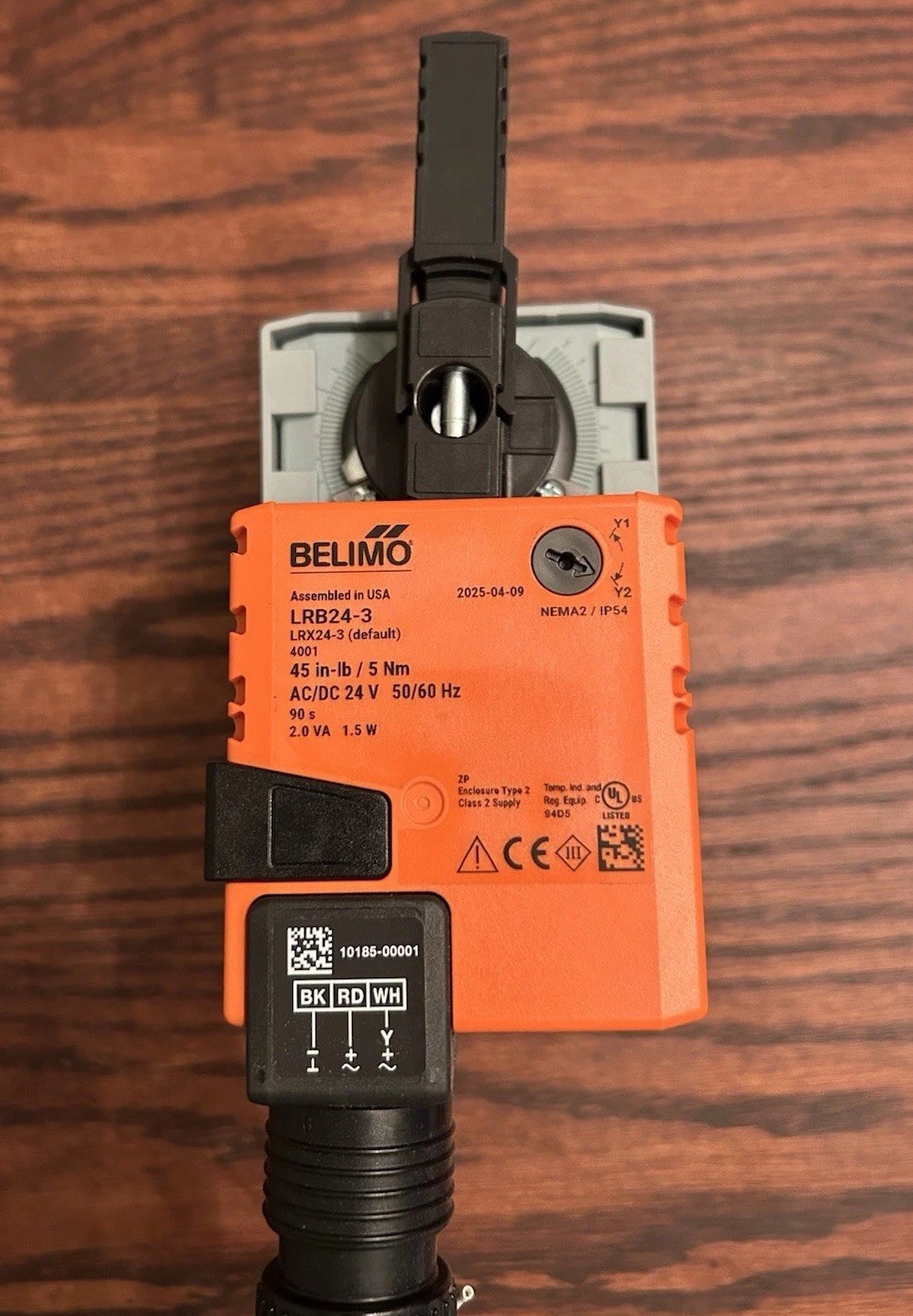 Belimo LRB24-3 w/B225.  Damper actuator.   See Description.