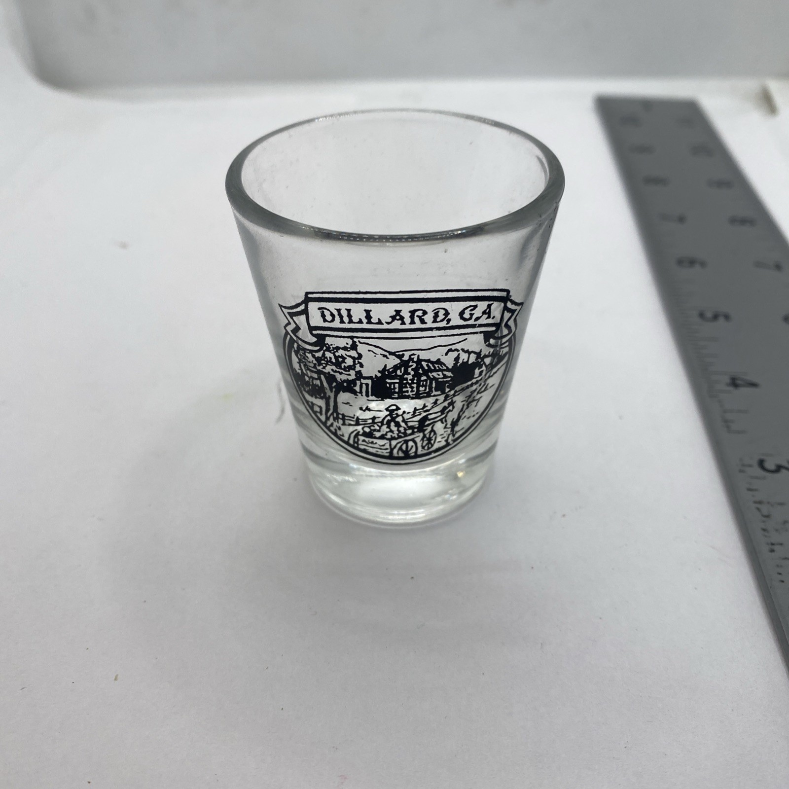 Dillard Georgia Shot Glass shotglass 61B-1183B