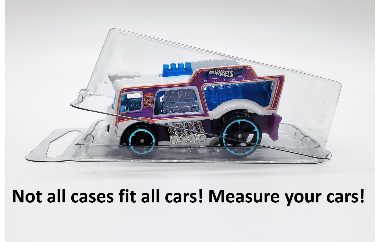 25 Hot Wheels Plastic Car blister cases clamshells storage display 1/64 diecast