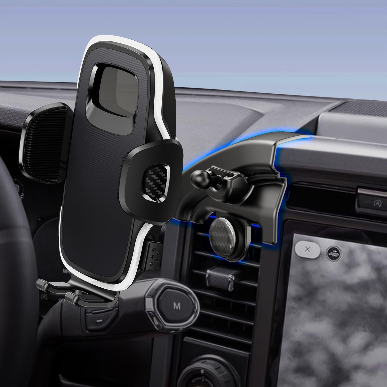 for Ford F-150 Phone Mount with Custom Base, Custom Fit Car Phone Holder for ...