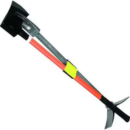 Leatherhead Tools K-Lb30-3 Irons, 30" Halligan & 6 Lb. Flat Axe W/ 36" Orange