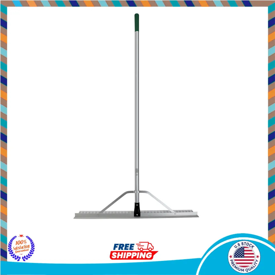 Expert Gardener Landscaping Rake Heavy Duty Garden Tool