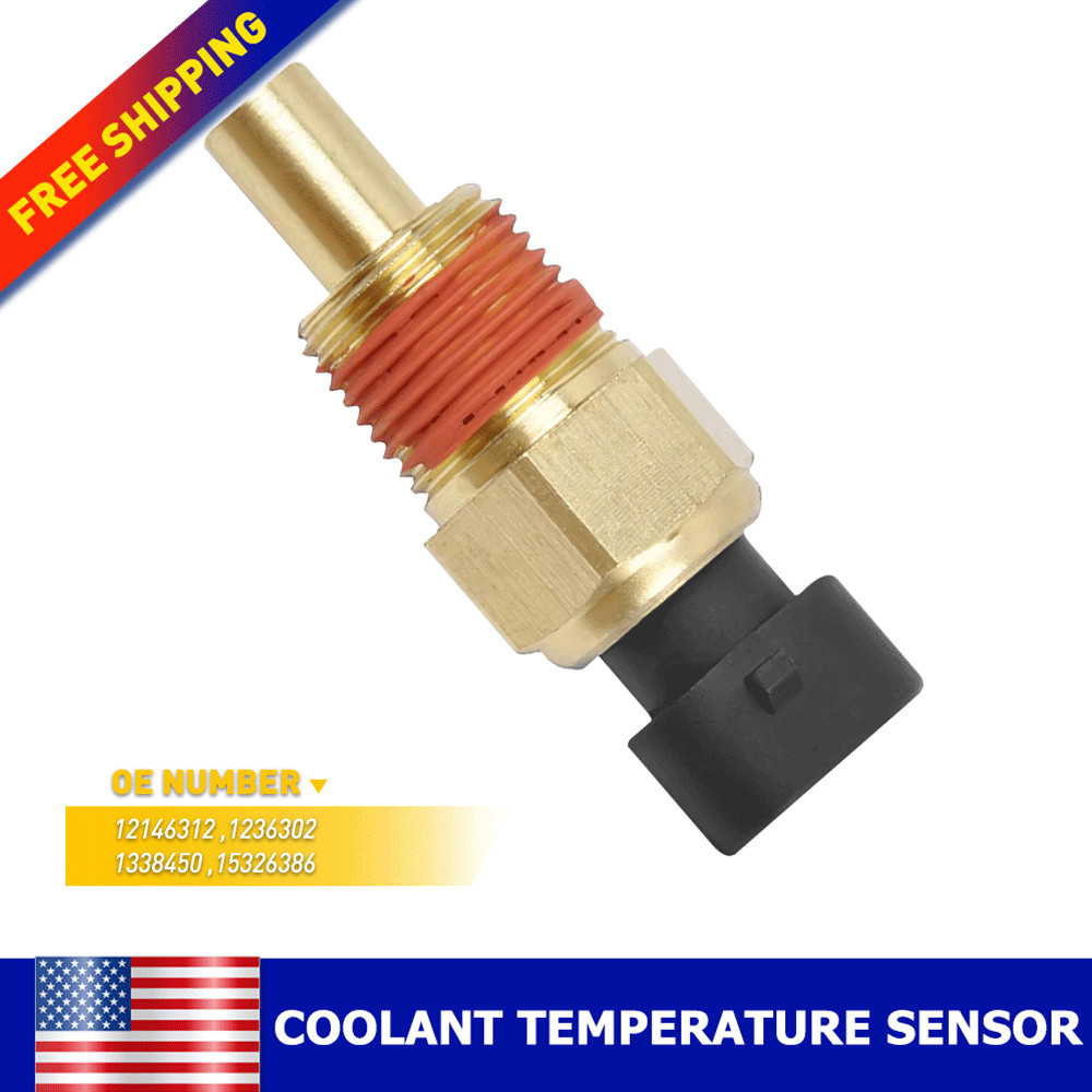 Coolant Temperature Sensor Water Temp Sender For GMC Chevrolet Cadillac Pontiac