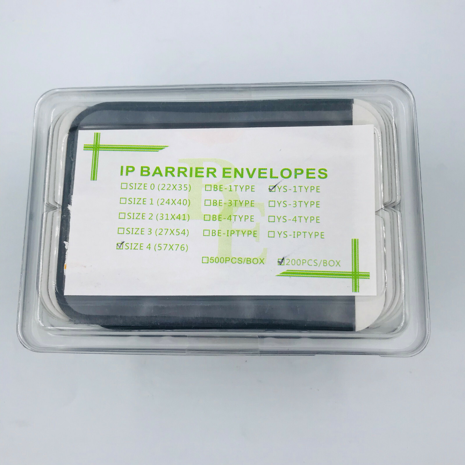 1000pcs Digital X ray Barrier Envelope Sleeves for Phosphor Plate Scan Size #4