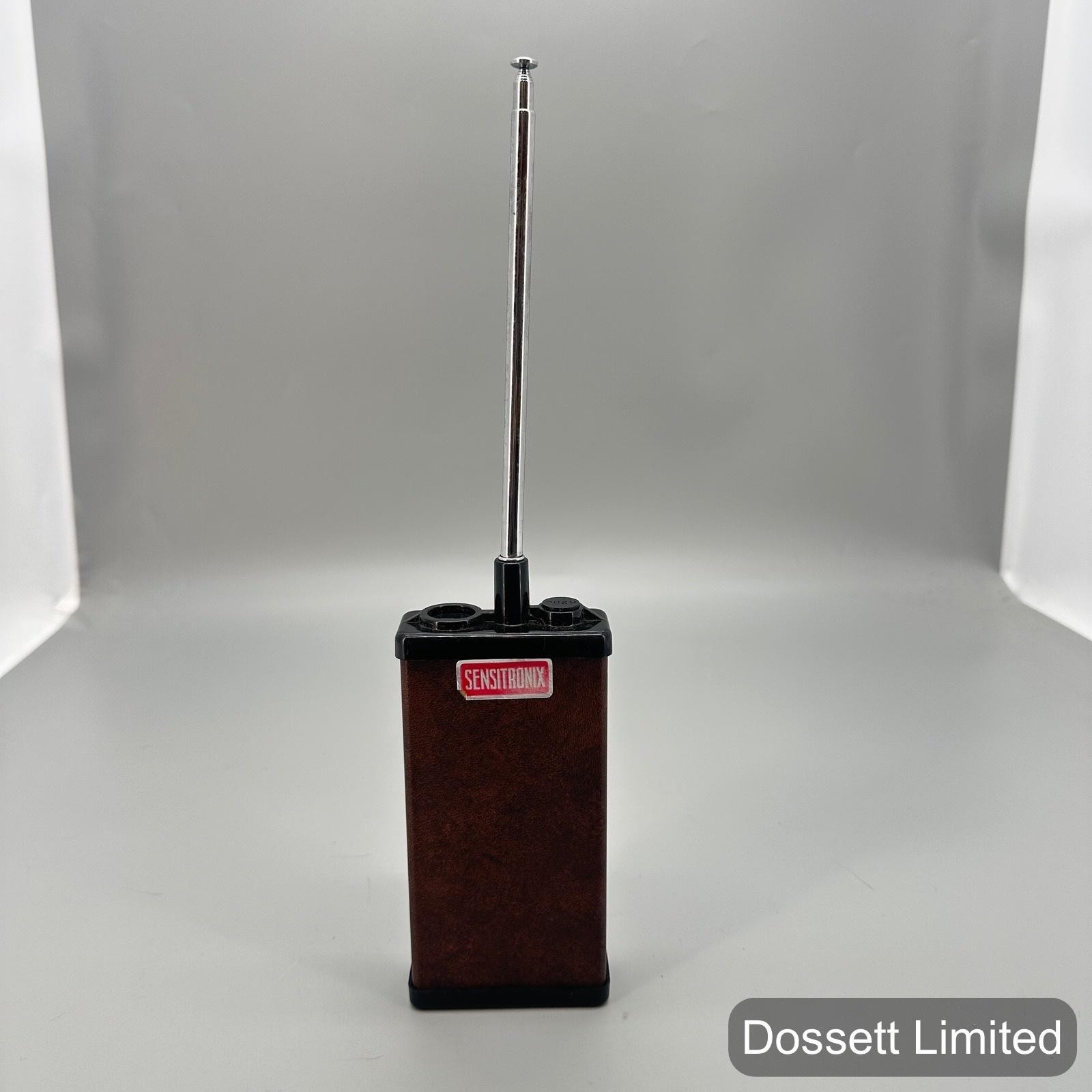 Vintage Sensitronix Telescopic Antenna Device Brown Black FCC Part 15 Unit RF