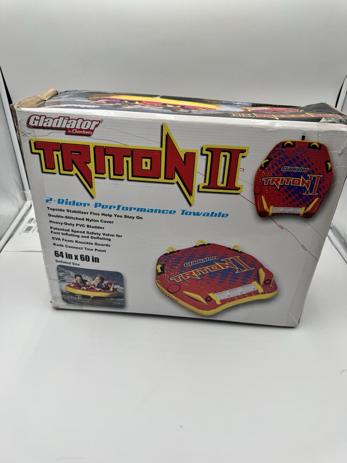 Gladiator Triton 2-Rider Performance Towable tube