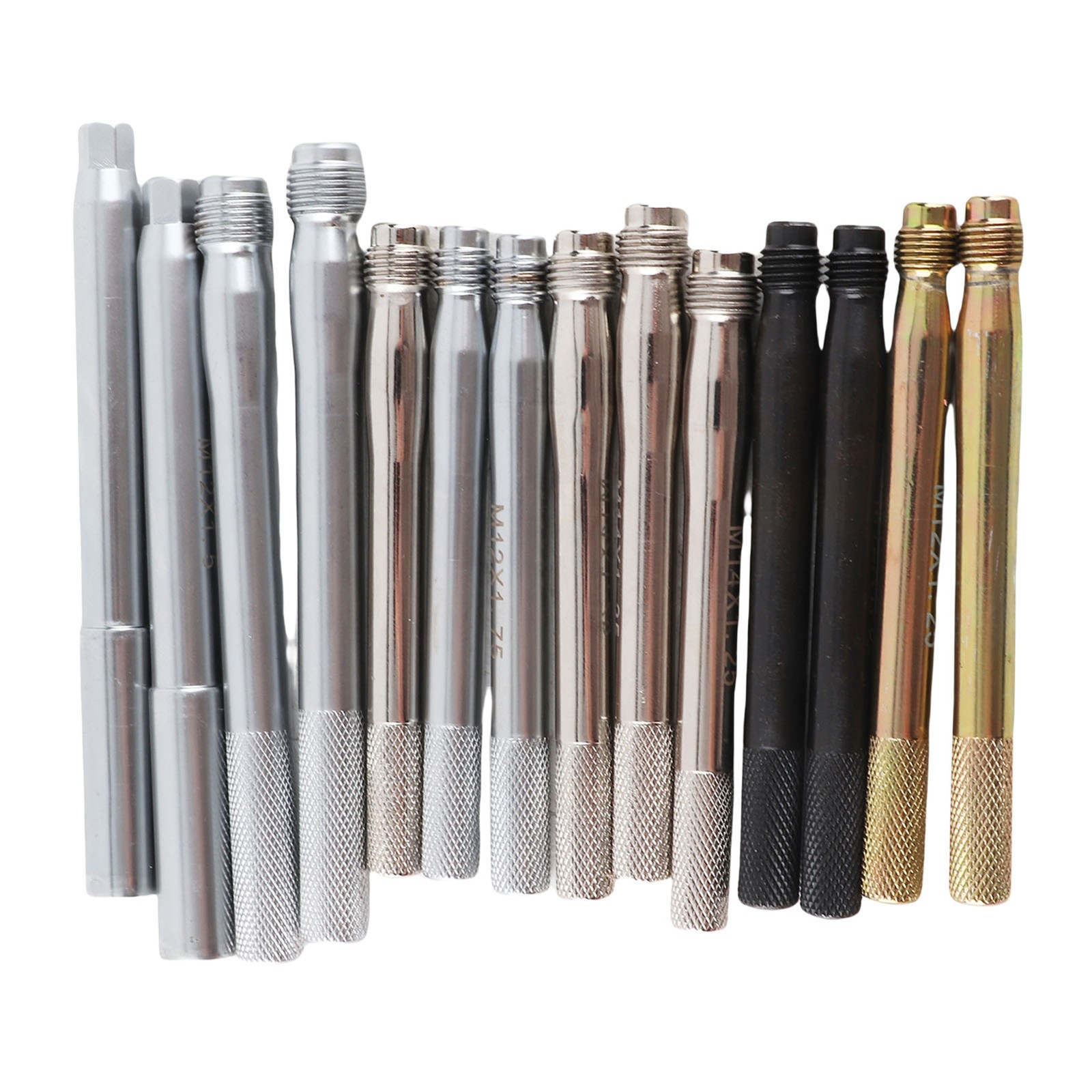 14 PCS Wheel Stud Alignment Pin Carbon Steel Wheel Alignment Balancing Guide