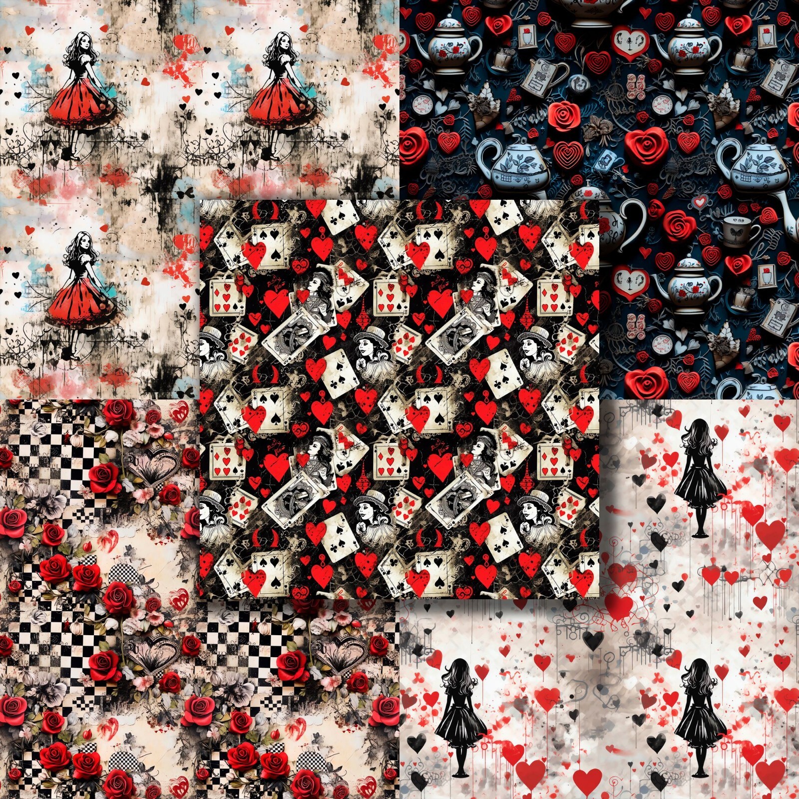 DARK ALICE - Paper Pack