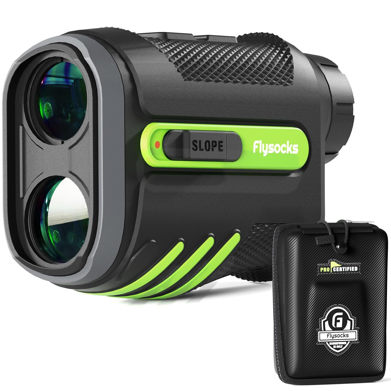 Rangefinder with Slope, 1200 Yards Laser Range Finder, 7X Magnification, Recharg