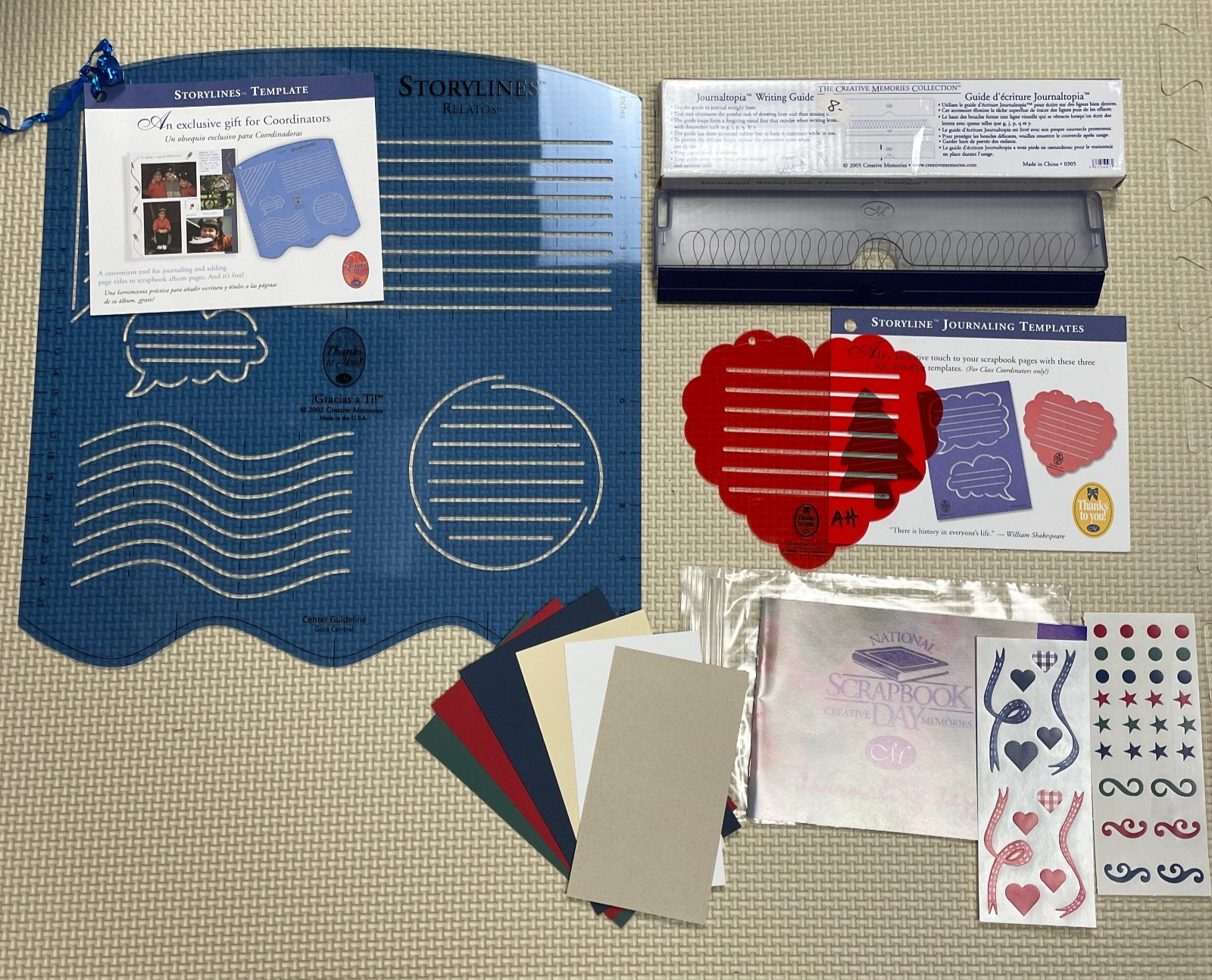 Creative Memories Storyline Templates Journaltopia Writing Guide Journaling Jazz
