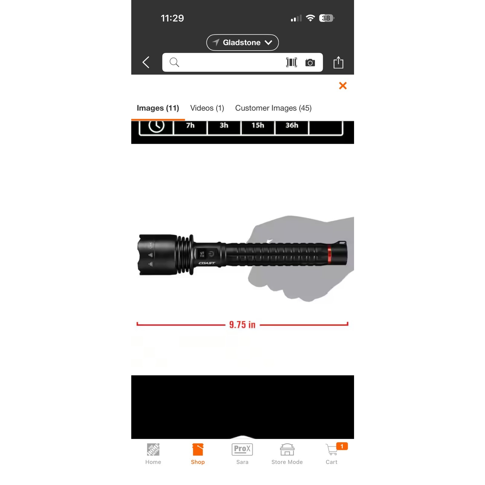 Coast XP46R 8000 Lumen Rechargeable Flashlight New LED Handheld Flashlight USB C