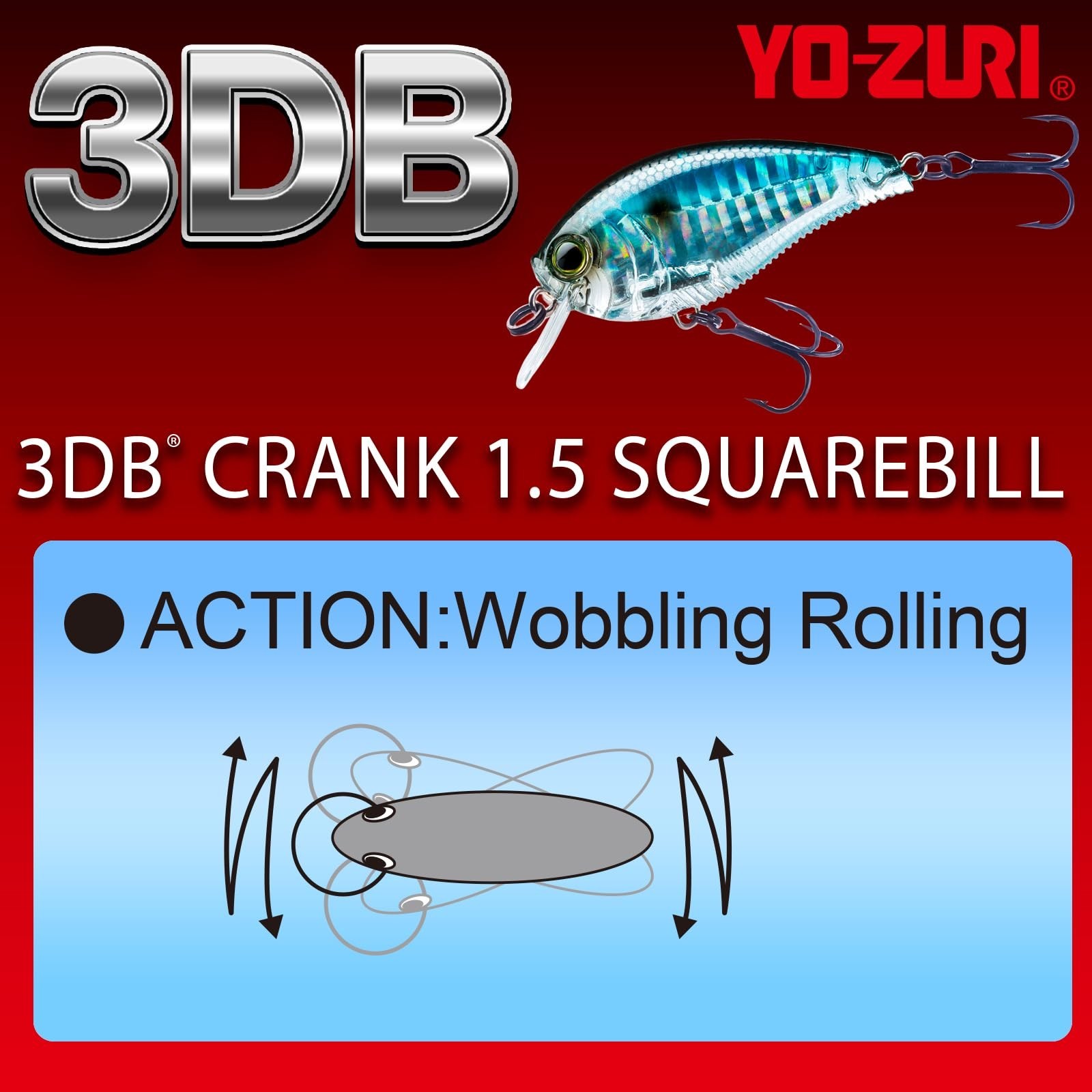 Duel 3DB Real Bluegill One Size