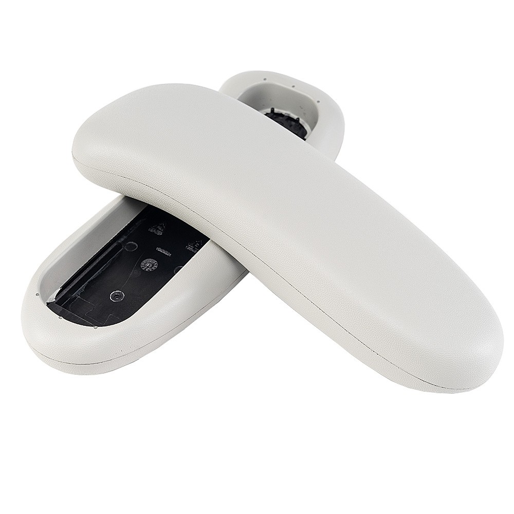 Vinyl Armpads Caps For Herman Miller Remastered Aeron Chair 1 pair Ore white