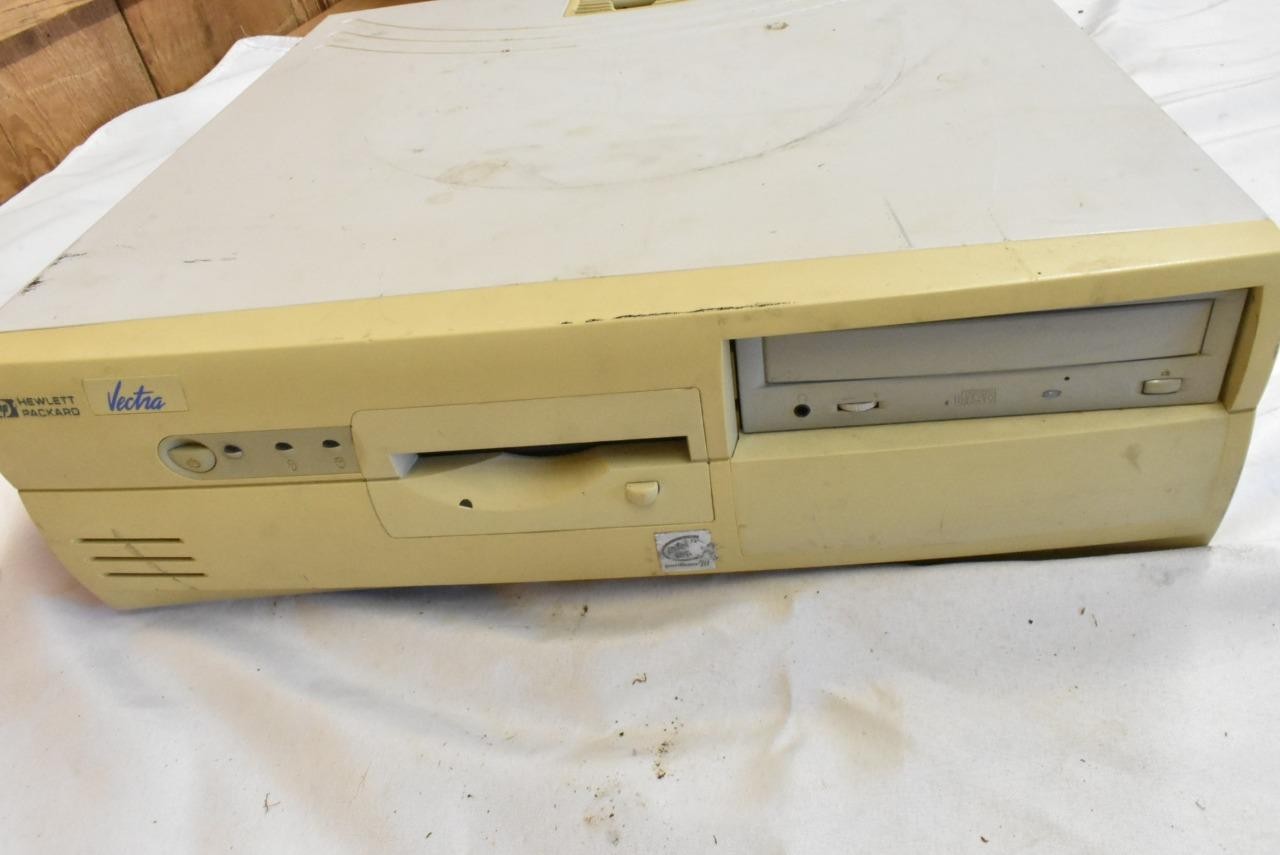 3 HP Vectra Vintage Computer Vectra VL400 DT Untested