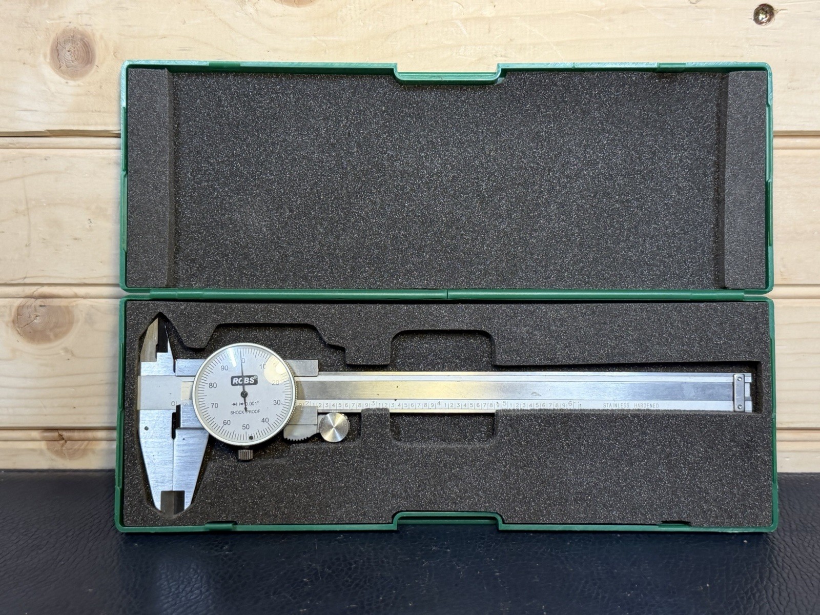 RCBS Dial Calipers 0-6" In Packed Storage Case Nice Shape