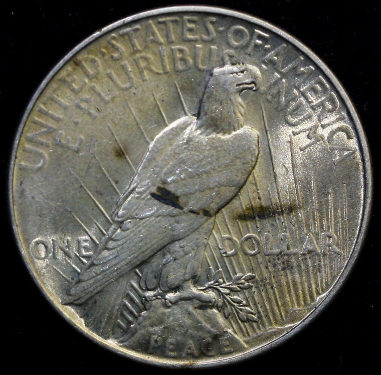 1934 $1 Peace Silver Dollar in BU Uncirculated #P58
