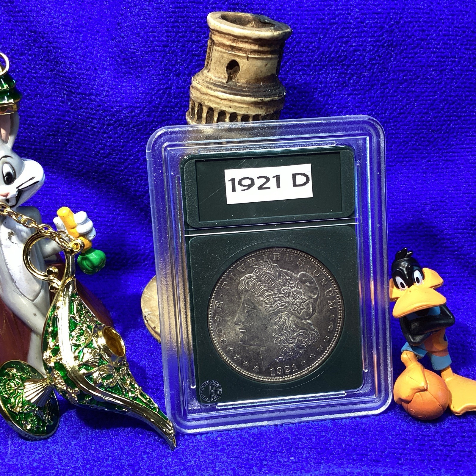 1921 D MORGAN SILVER 💰 ONLY “ D “ MINTED MICRO “ D “ UNCIRCULATED🗝️