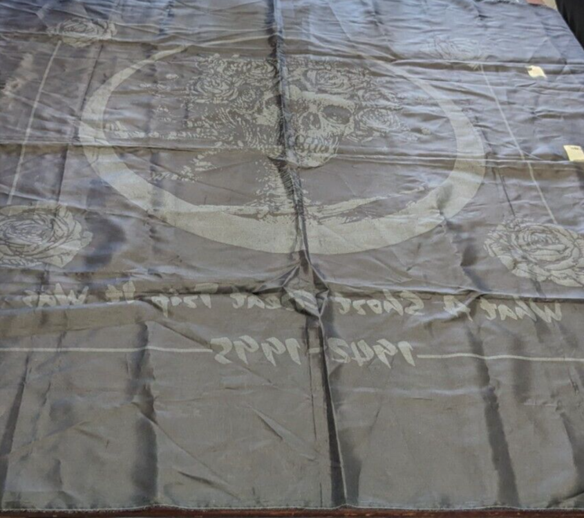 1995 Grateful Dead Jerry Garcia Printed Fabric Tapestry